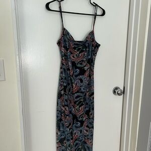 Elegant Multicolor snake Dress